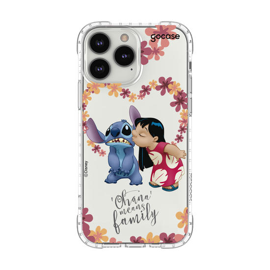 Capinha para celular Lilo & Stitch - Ohana é amor