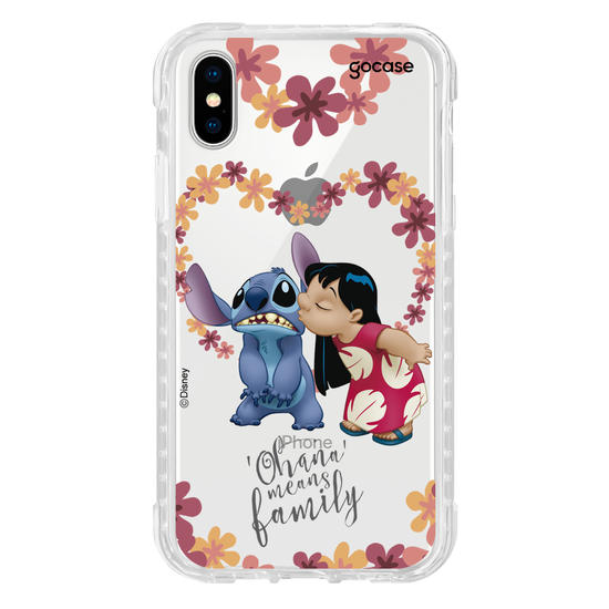 Capinha para celular Lilo & Stitch - Ohana é amor