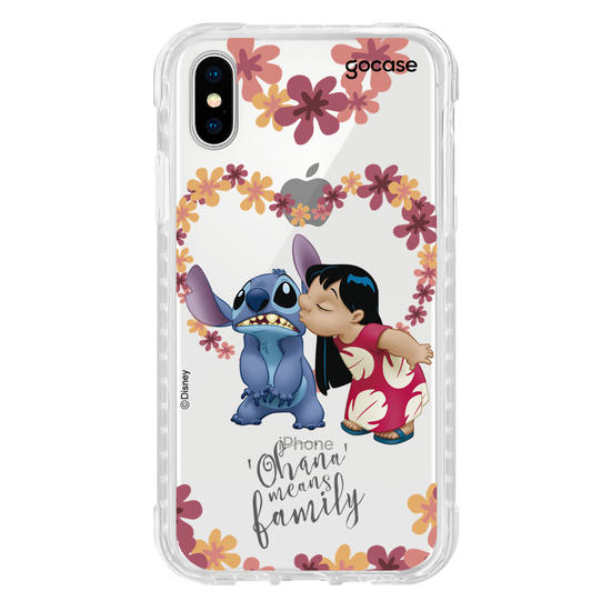 Capinha para celular Lilo & Stitch - Ohana é amor