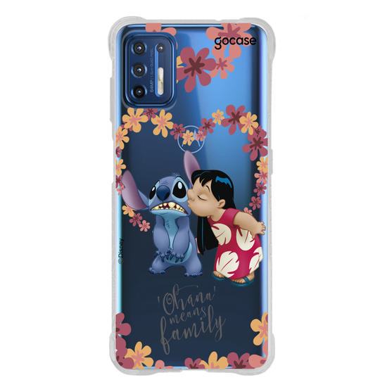 Capinha para celular Lilo & Stitch - Ohana é amor