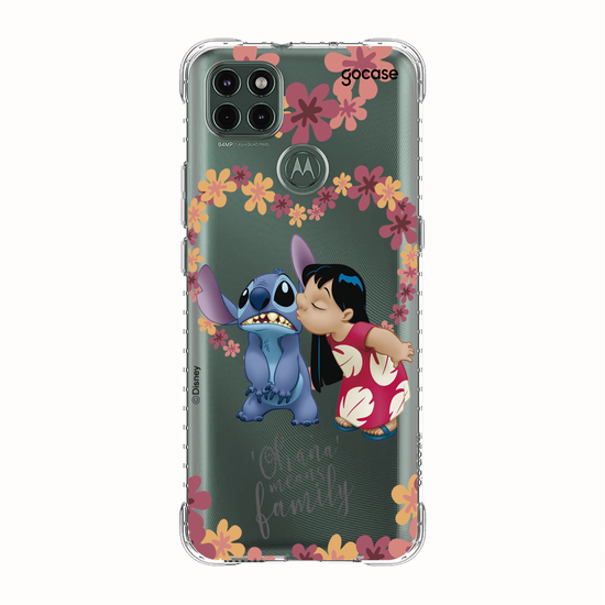 Capinha para celular Lilo & Stitch - Ohana é amor