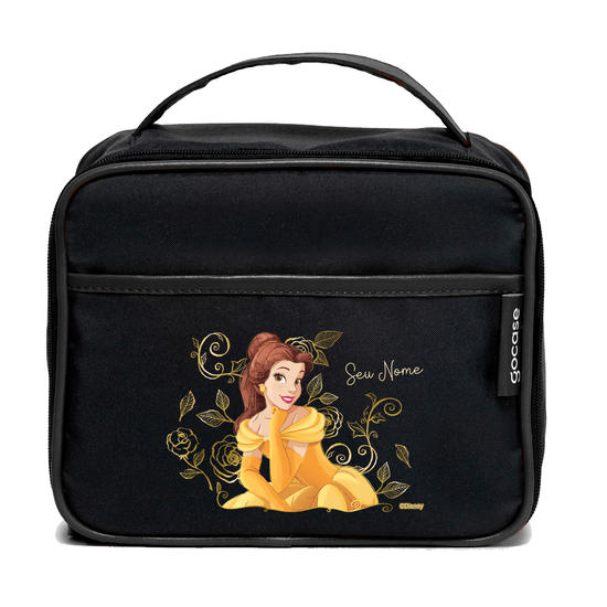 Bolsa Térmica Midi Preta - Princesas Gold