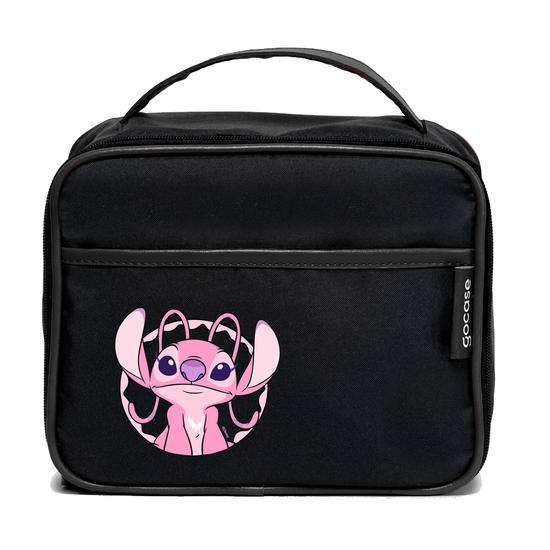 Bolsa Térmica Midi Preta - Lilo & Stitch - Cute Angel