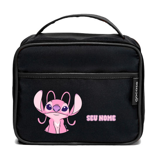 Bolsa Térmica Midi Preta - Lilo & Stitch - Cute Angel