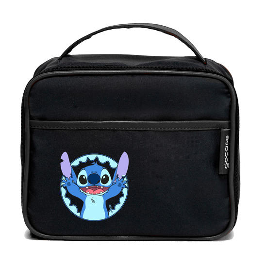 Bolsa Térmica Midi Preta - Lilo & Stitch - Cute Sticth
