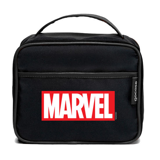 Bolsa Térmica Midi Preta - Marvel - Logo