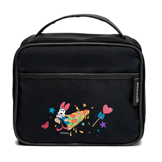  Lancheira Térmica Midi Preta - Minnie lollipop