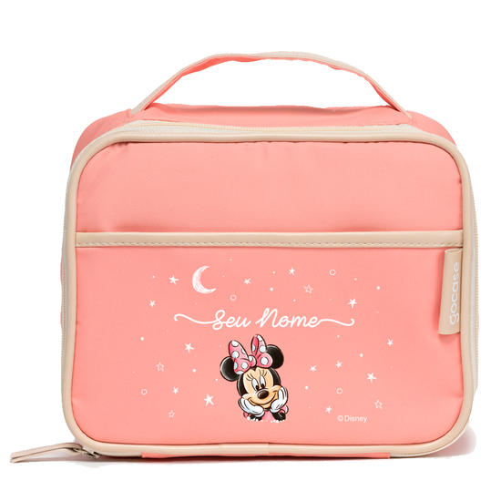 Bolsa Térmica Midi Rosa - Mickey e Minnie Universe
