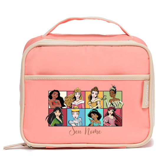 Bolsa Térmica Midi Rosa - Quadrinhos Princesas