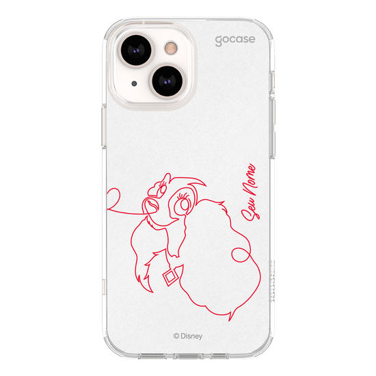 Capinha para celular A Dama e o Vagabundo - Love Lady