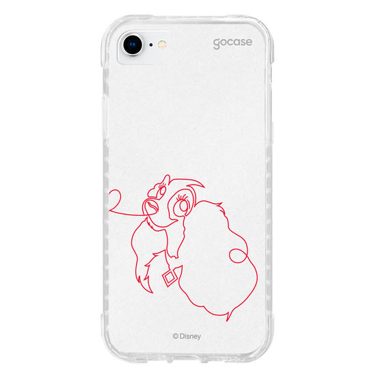 Capinha para celular A Dama e o Vagabundo - Love Lady