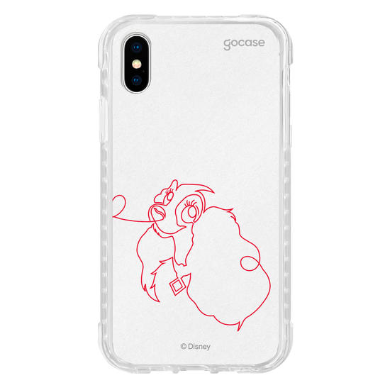 Capinha para celular A Dama e o Vagabundo - Love Lady
