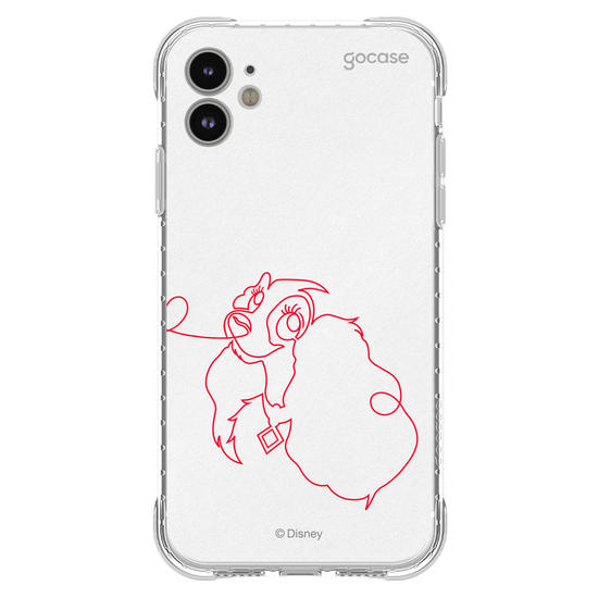 Capinha para celular A Dama e o Vagabundo - Love Lady