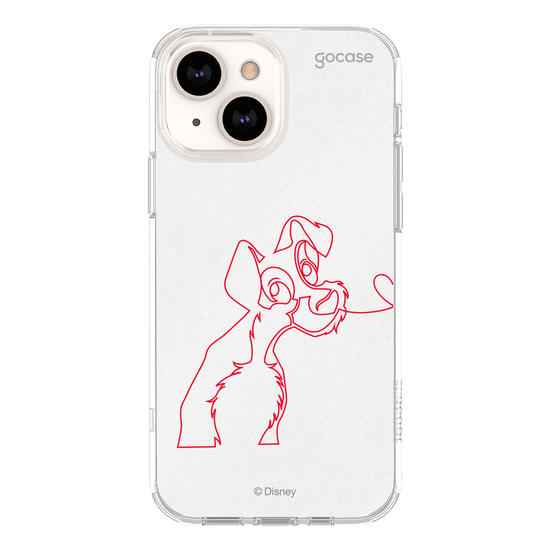 Capinha para celular A Dama e o Vagabundo - Love Tramp