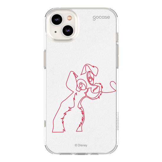Capinha para celular A Dama e o Vagabundo - Love Tramp