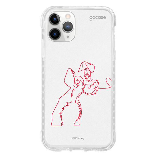 Capinha para celular A Dama e o Vagabundo - Love Tramp