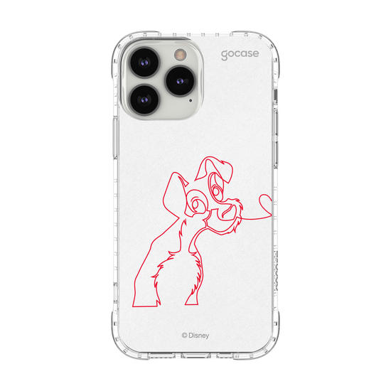 Capinha para celular A Dama e o Vagabundo - Love Tramp