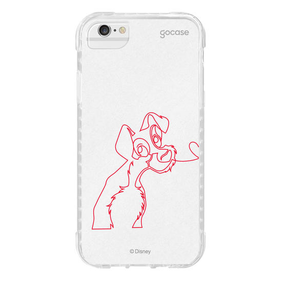 Capinha para celular A Dama e o Vagabundo - Love Tramp