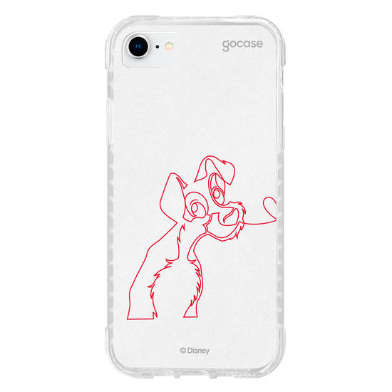 Capinha para celular A Dama e o Vagabundo - Love Tramp