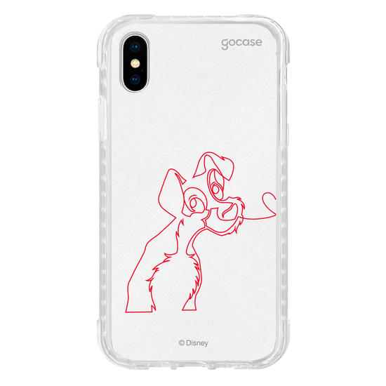 Capinha para celular A Dama e o Vagabundo - Love Tramp