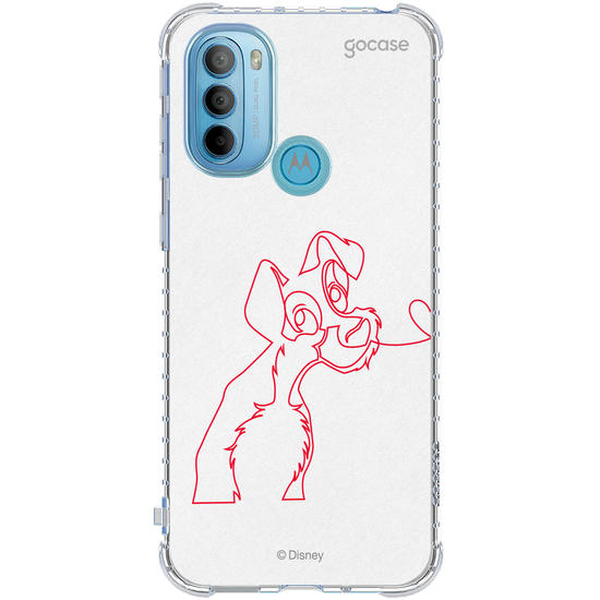 Capinha para celular A Dama e o Vagabundo - Love Tramp