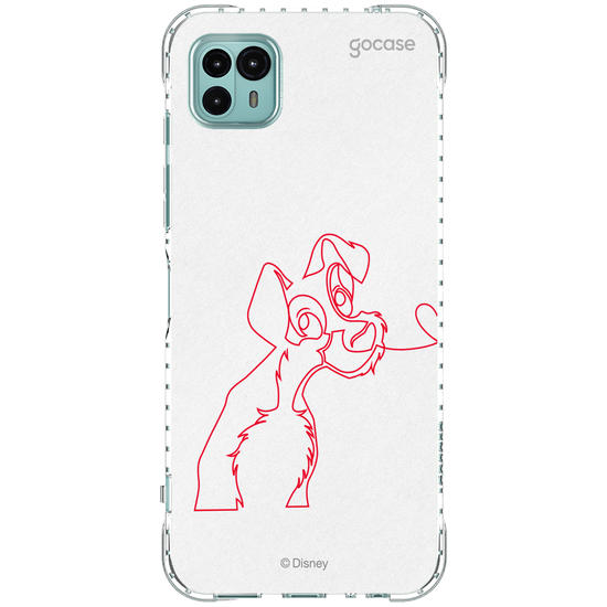 Capinha para celular A Dama e o Vagabundo - Love Tramp