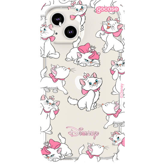 Capinha para celular The Aristocats - Marie Pattern