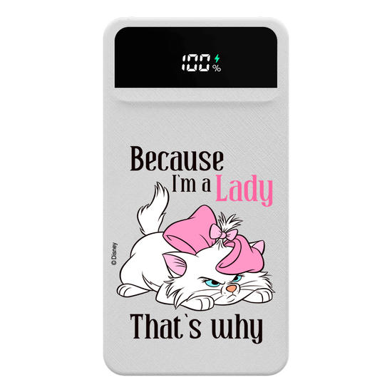 Carregador Portátil Turbo 10000mah - Marie - Because I'm a Lady