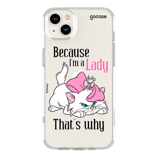 Capinha para celular  Marie - Because I'm a Lady