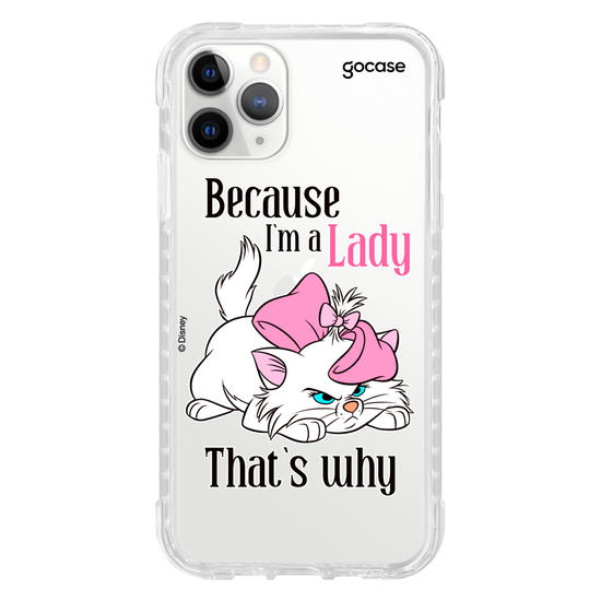 Capinha para celular  Marie - Because I'm a Lady