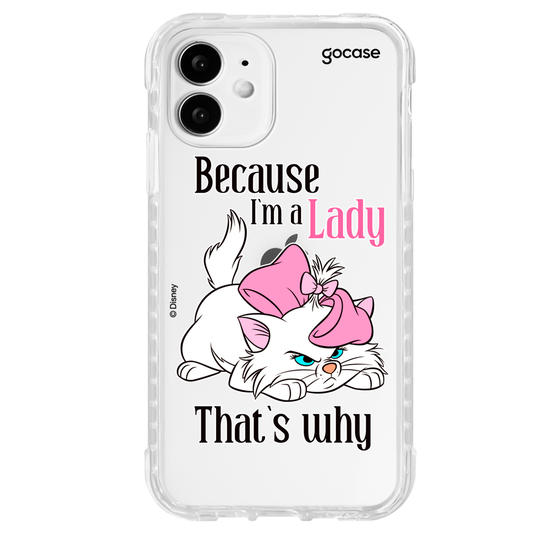 Capinha para celular  Marie - Because I'm a Lady