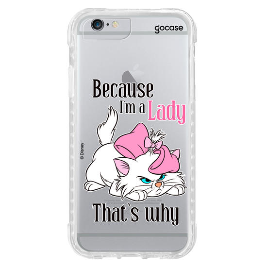 Capinha para celular  Marie - Because I'm a Lady