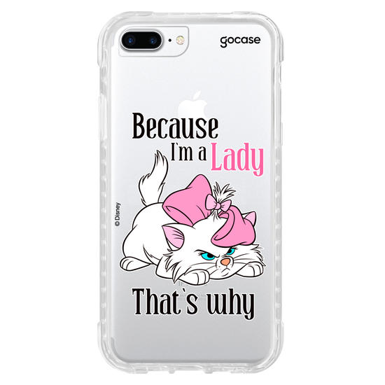 Capinha para celular  Marie - Because I'm a Lady