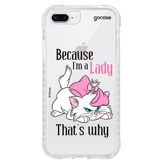 Capinha para celular  Marie - Because I'm a Lady