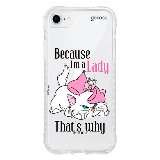 Capinha para celular  Marie - Because I'm a Lady