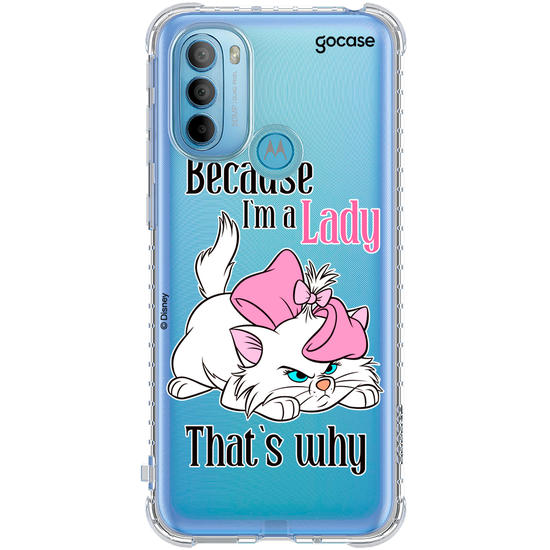 Capinha para celular  Marie - Because I'm a Lady