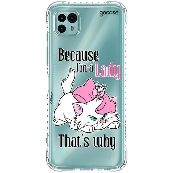 Capinha para celular  Marie - Because I'm a Lady