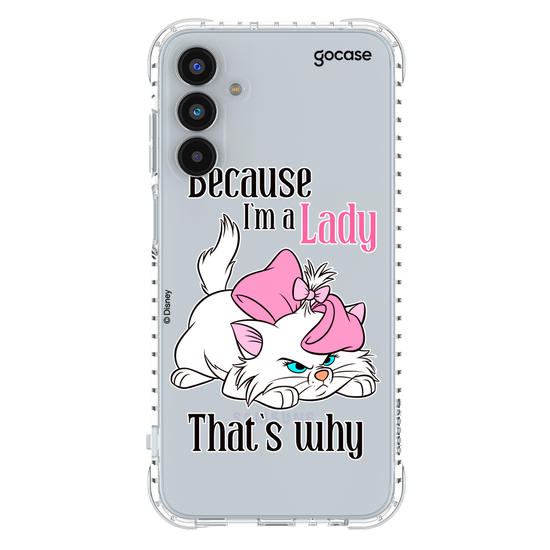 Capinha para celular  Marie - Because I'm a Lady