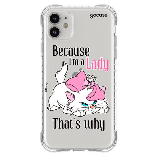 Capinha para celular  Marie - Because I'm a Lady