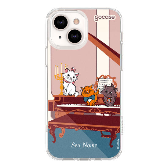 Capinha para celular  Marie - Gatinhos no Piano