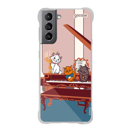 Capinha para celular  Marie - Gatinhos no Piano
