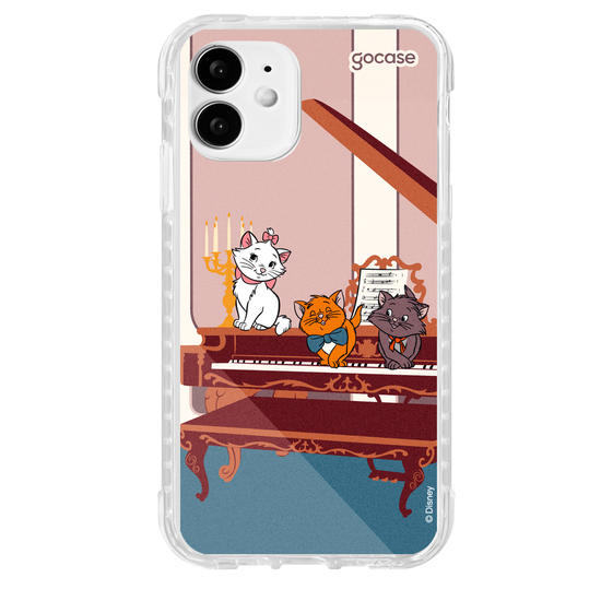 Capinha para celular  Marie - Gatinhos no Piano