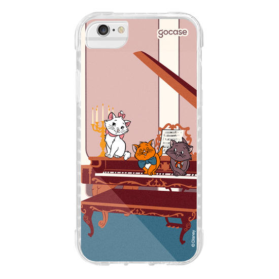 Capinha para celular  Marie - Gatinhos no Piano