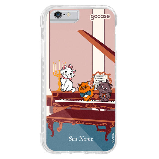 Capinha para celular  Marie - Gatinhos no Piano