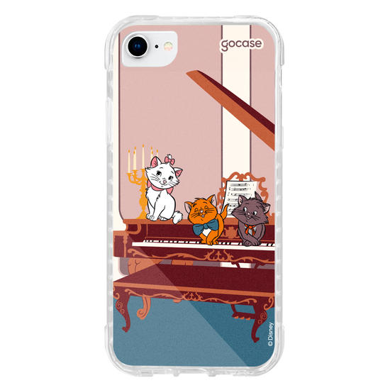 Capinha para celular  Marie - Gatinhos no Piano