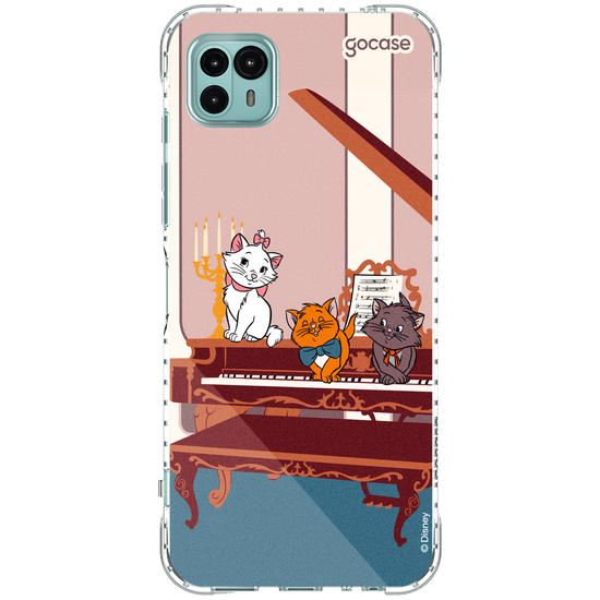 Capinha para celular  Marie - Gatinhos no Piano