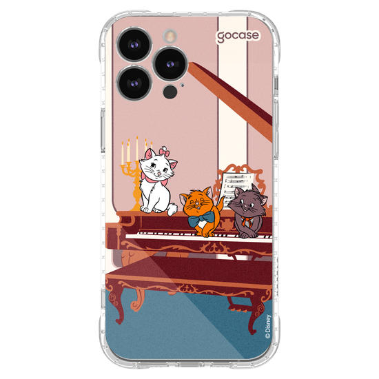 Capinha para celular  Marie - Gatinhos no Piano