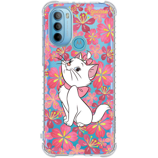 Capinha para celular Floral e Marie