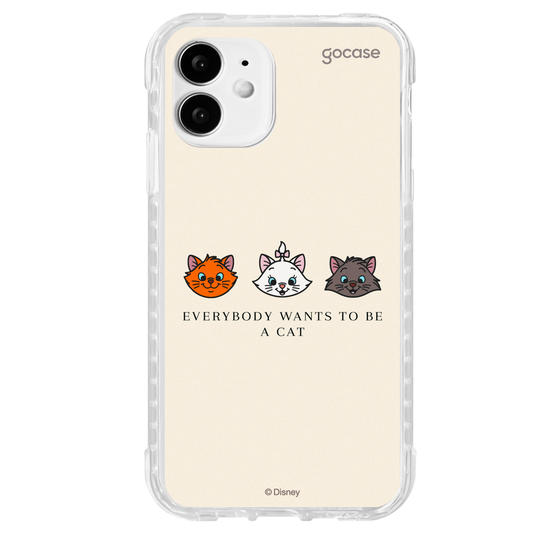 Capinha para celular  Marie - Emoji e Frase Minimalista