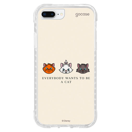Capinha para celular  Marie - Emoji e Frase Minimalista